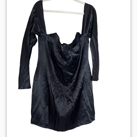 NEW Camila Coelho Charlie Mini Dress in Black size XL - Picture 4 of 8